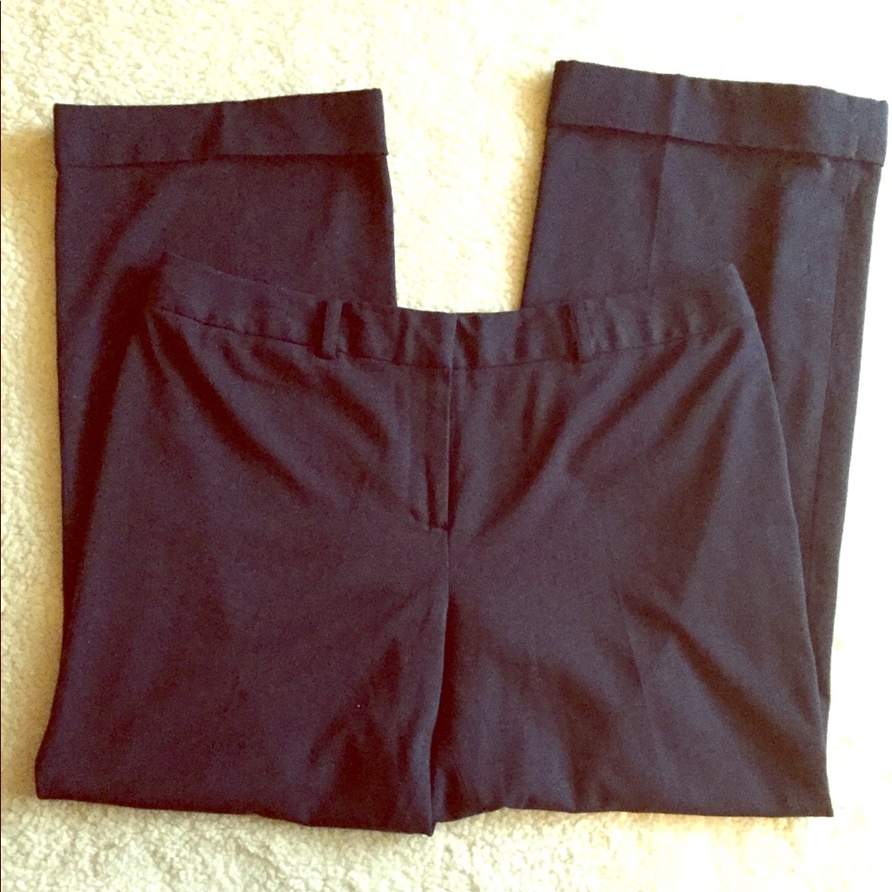 Navy Blue Stretch Dress Pants